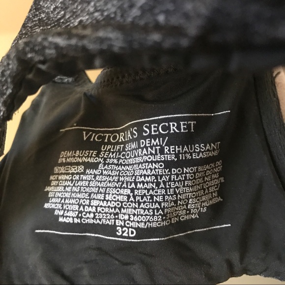 Grey/Black Victoria's Secret Bra - Picture 3 of 3