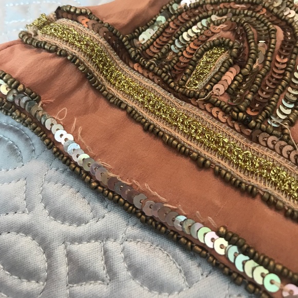 Tracy Reese New York Beautiful Beaded Silk Top - Picture 5 of 8