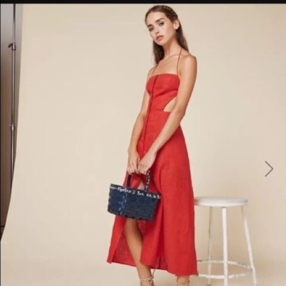 Reformation Manon Red Size 2