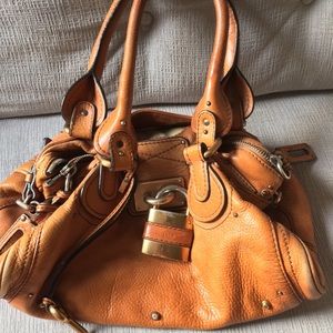 Chloe padlock bag