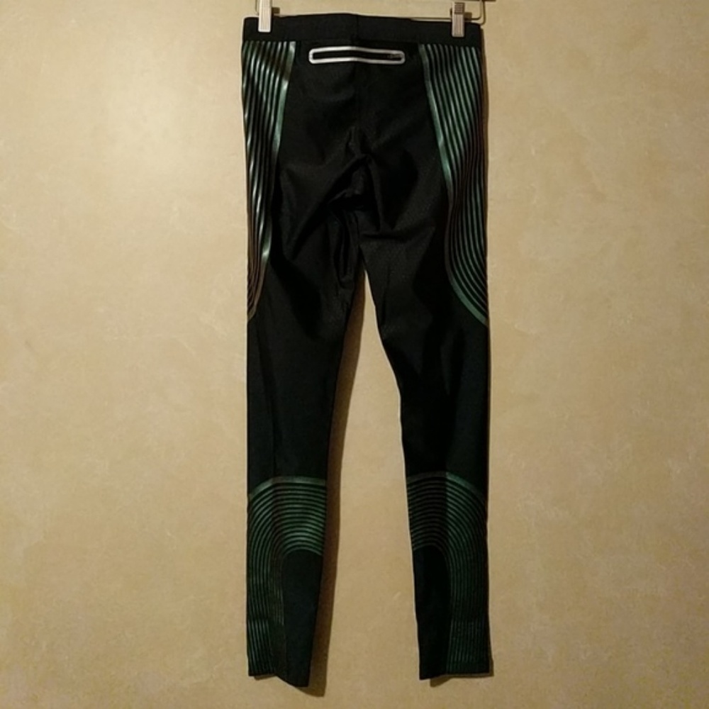 Nike Speed Running Pants Legging Green Seaweed - Picture 7 of 7