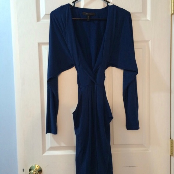 New BCBGMaxAzria Navy Blue Dress! Small - Picture 1 of 2