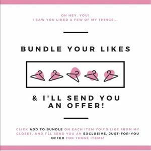 Bundle and I'll send you an offer!!!