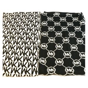 LOT OF 2 AUTHENTIC MICHAEL KORS SCARVES
