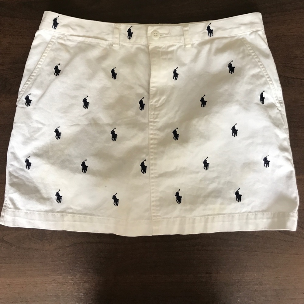 Ralph Lauren embroidered skirt