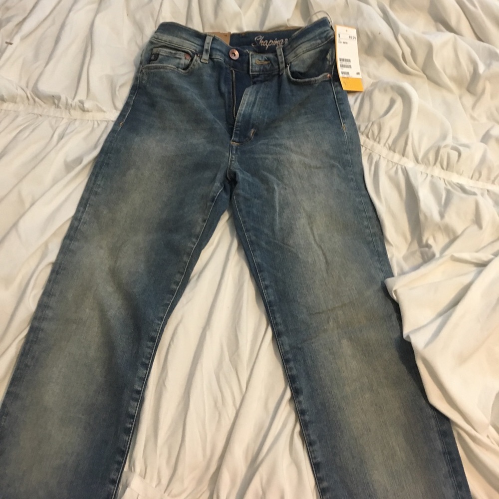 H&m shaping denim blue jeans