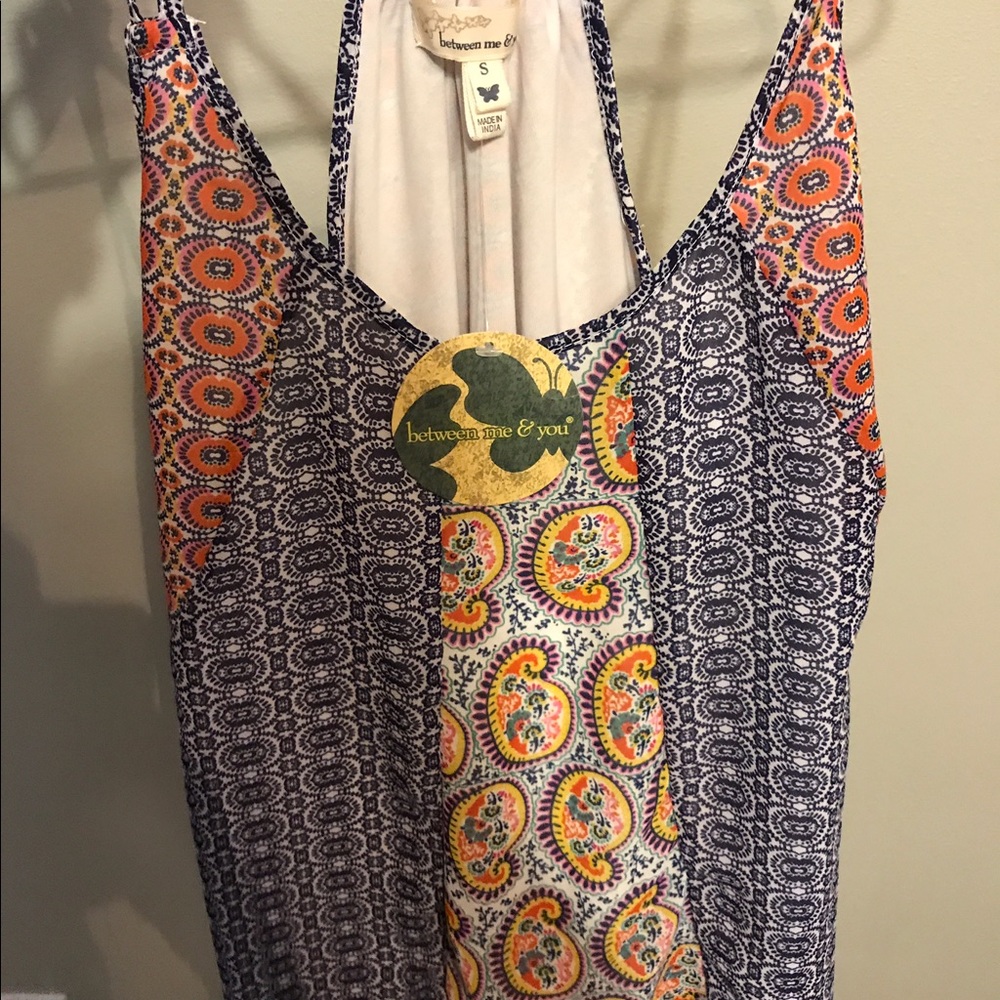 Patterned tank top