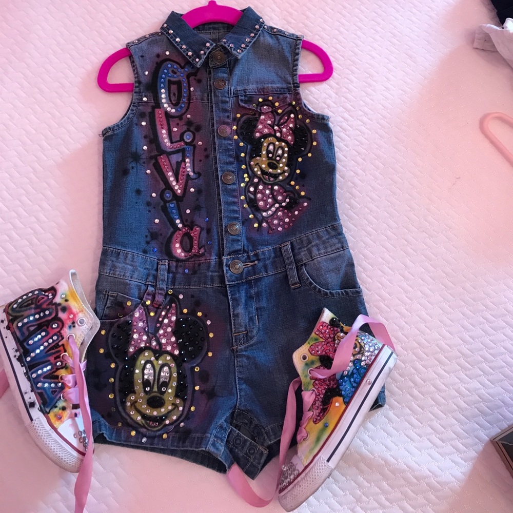 Hudson Custom made romper