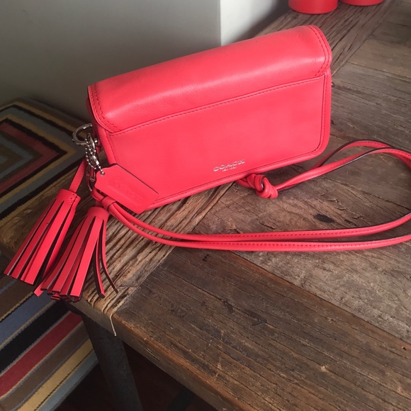 Coach Handbags - Coach Legacy Carnelian Penny Turnlock Shoulder Bag