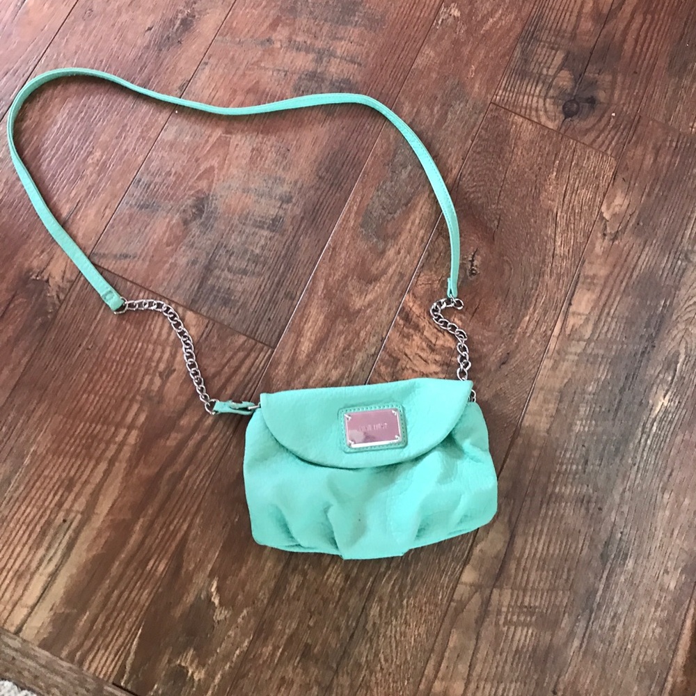 Nine West mint green purse