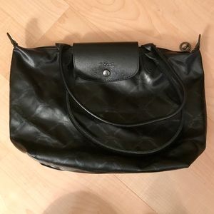 Longchamp LM Metal Medium Shoulder tote