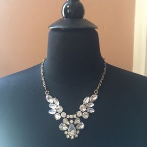 J.Crew Classic Chrystal  Rhinestone Necklace