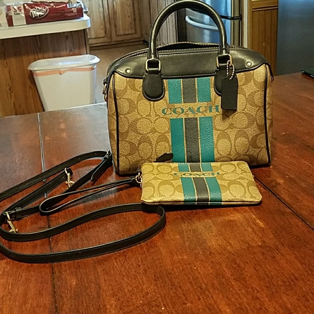 FOR KIM FULP coach handbag and wristlet and vs bag