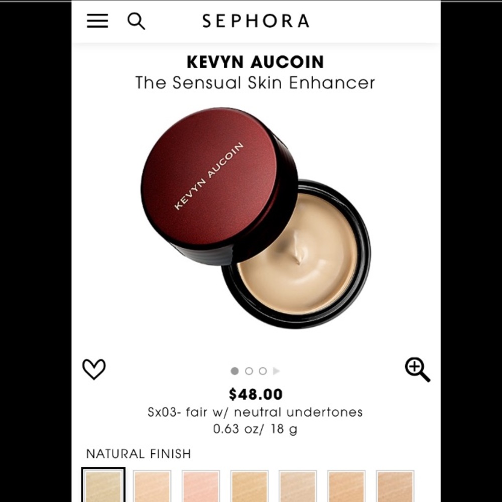 Kevyn Aucoin Sensual Skin Enhancer Foundation SX02