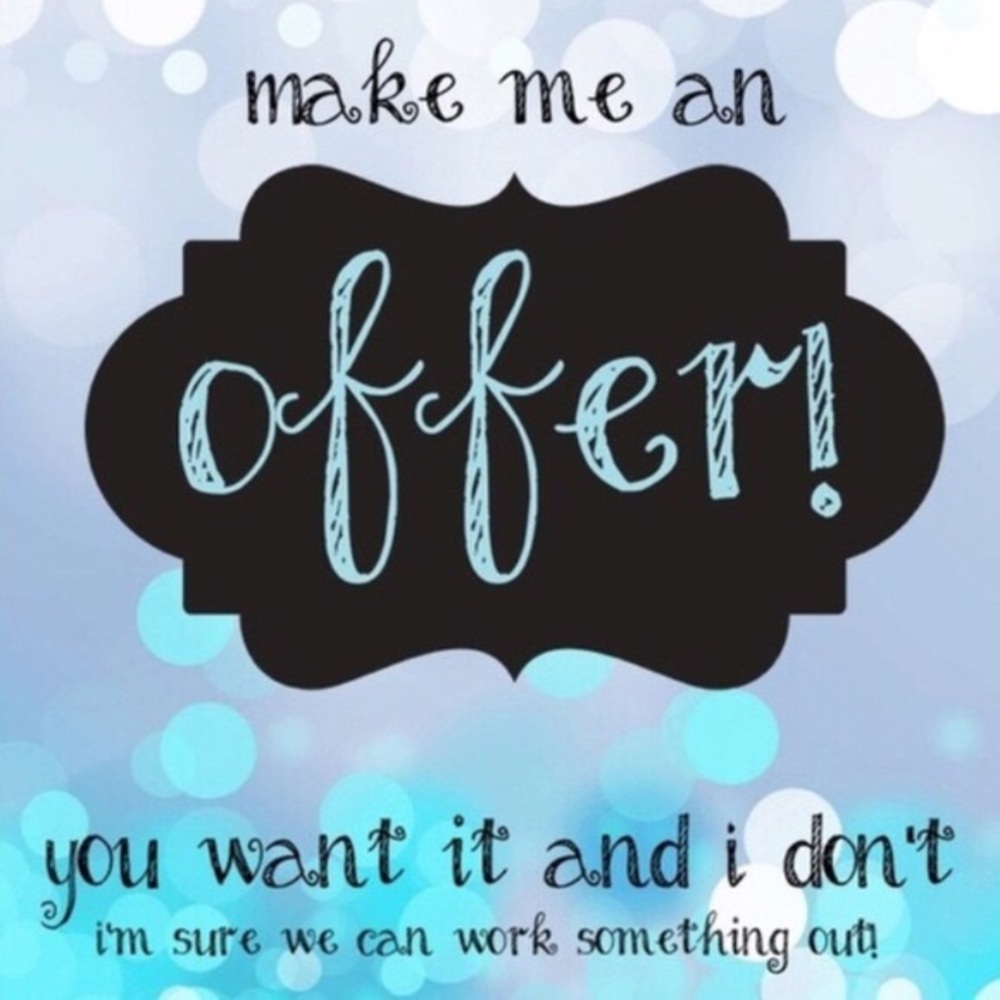 Accepting all reasonable offers!!!