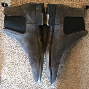 Grey Chelsea Boots