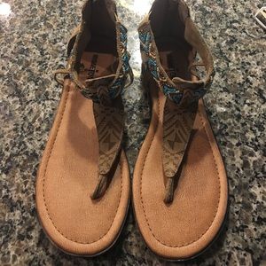 Boho sandals in perfect condition.
