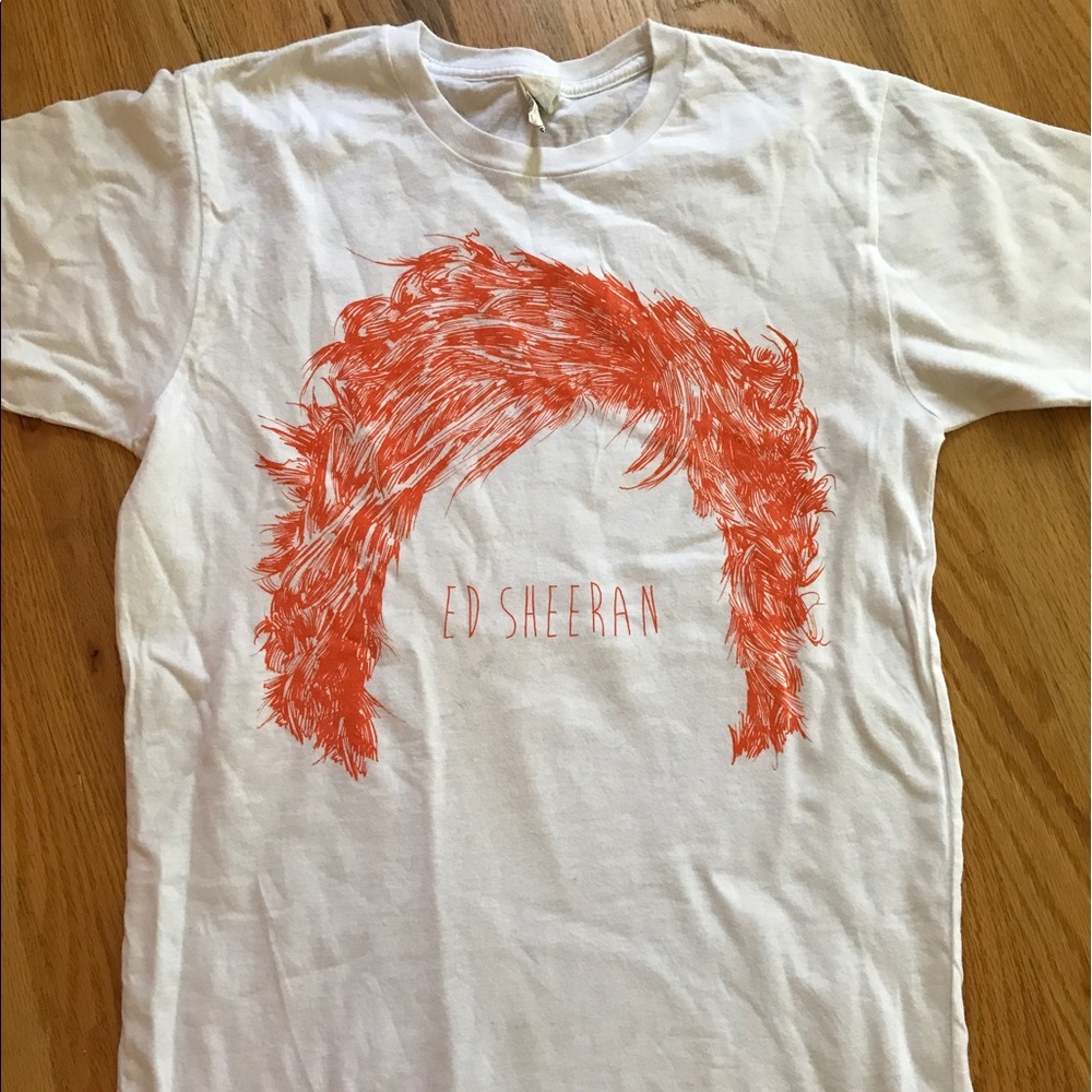 Ed Sheeran concert t-shirt