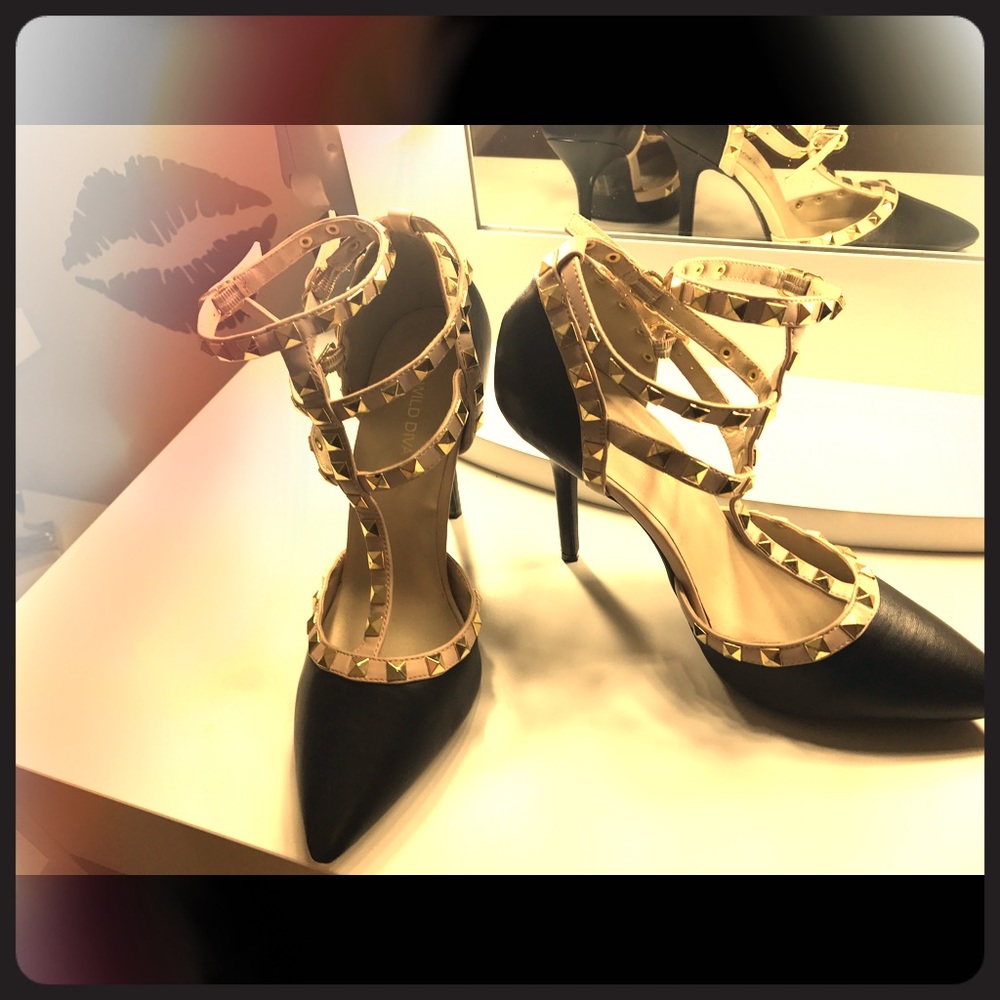 Black heels