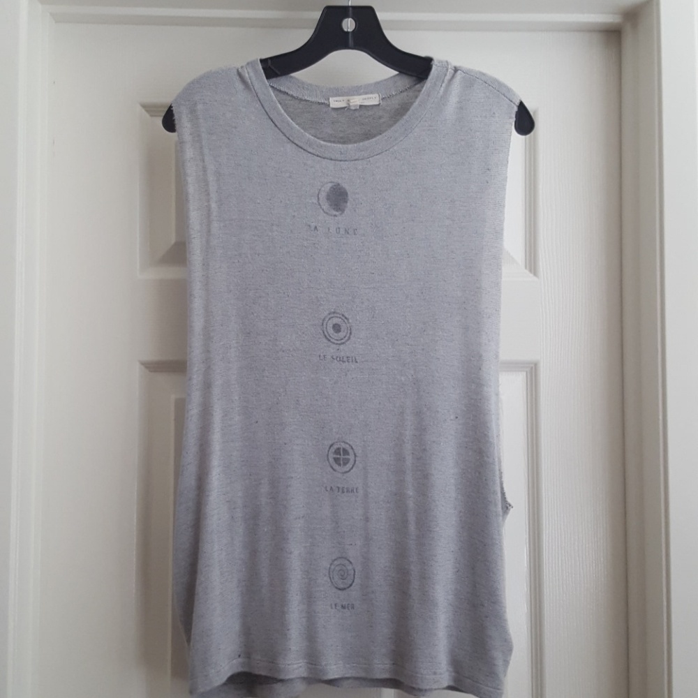 Truly Madly Deeply moon muscle tee
