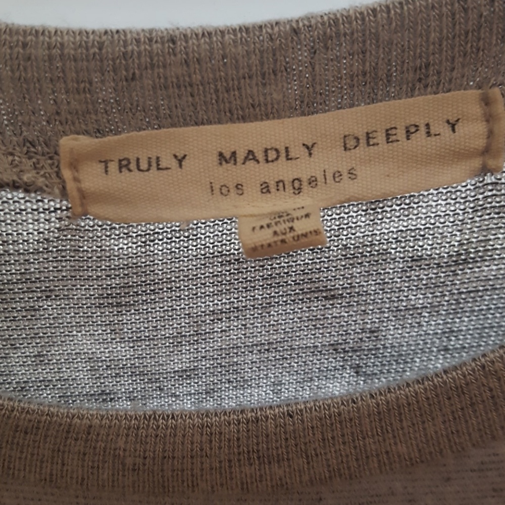 Truly Madly Deeply moon muscle tee - Picture 4 of 4