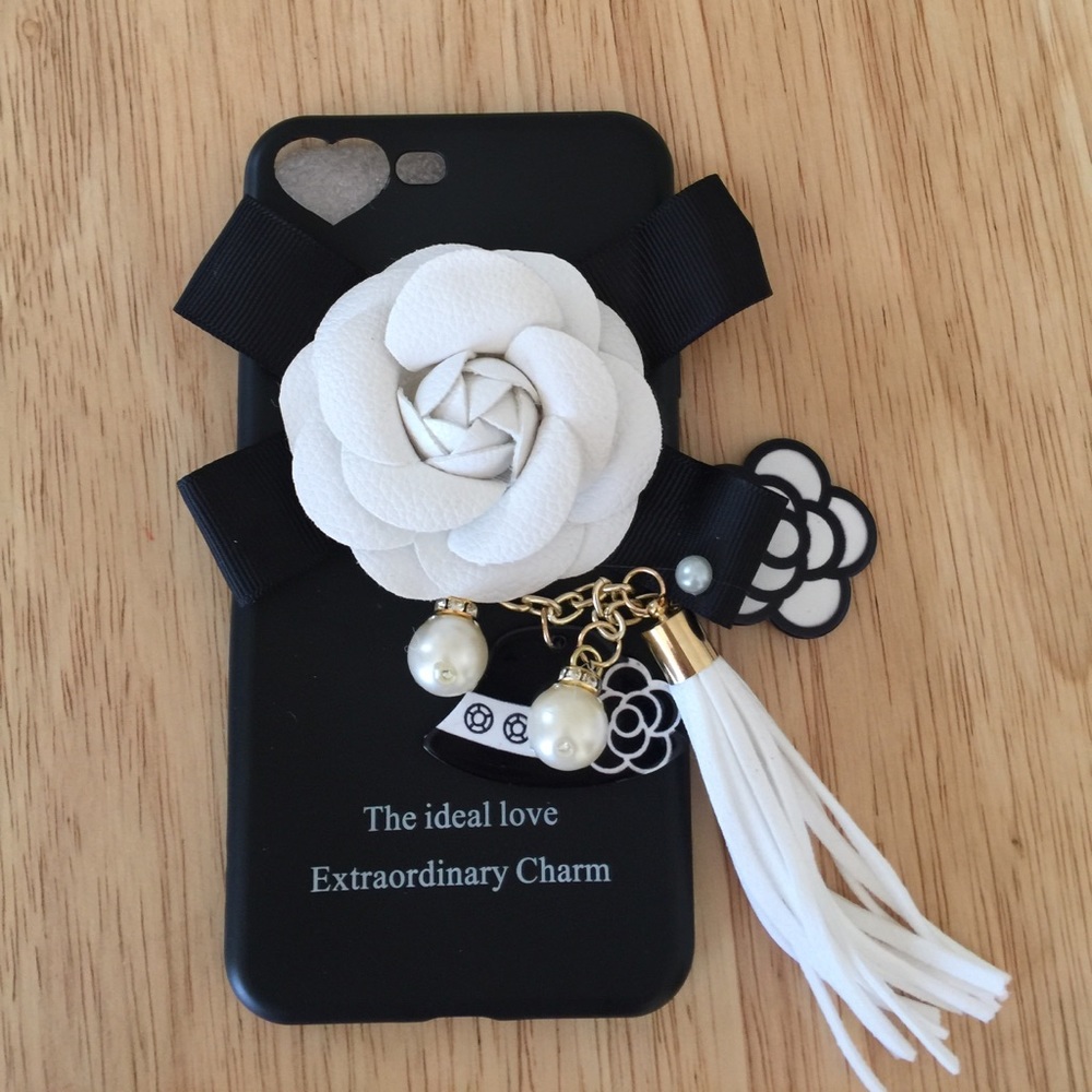 Charm & 🌺 iPhone case