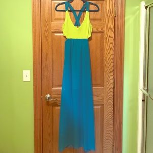 Cut out Material Girl maxi dress