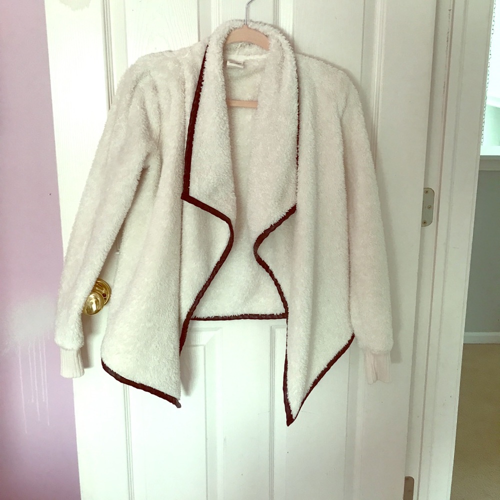 Abercrombie shearling type jacket