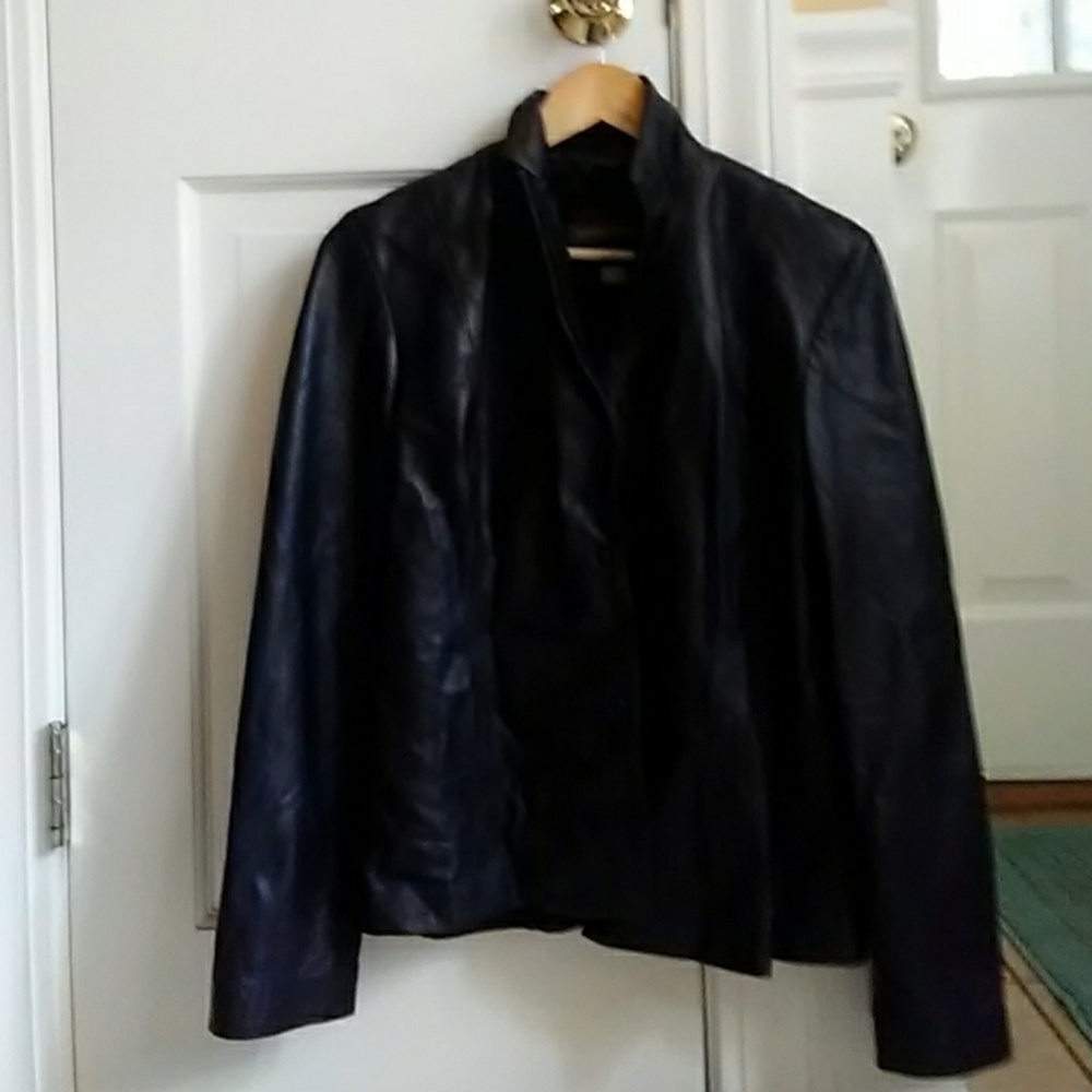 Leather jacket