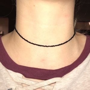 Black choker