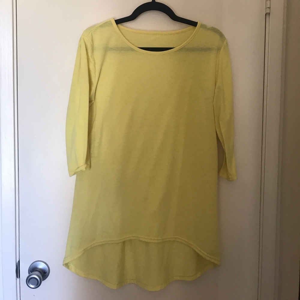 Wish Yellow Tunic