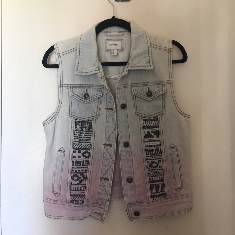 Forever 21 Denim Vest