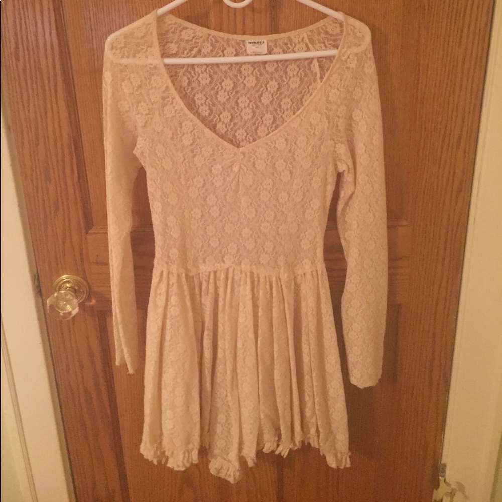 Lace free people dress