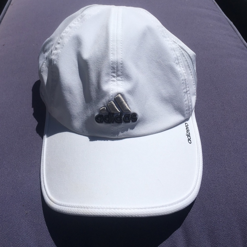White Adidas baseball Cap Adizero