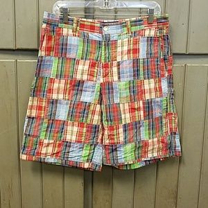 Madras plaid short