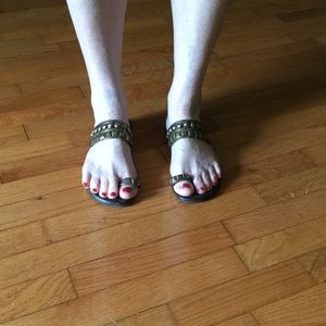 Bronze color sandles