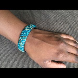 Turquoise jeweled bracelet from India