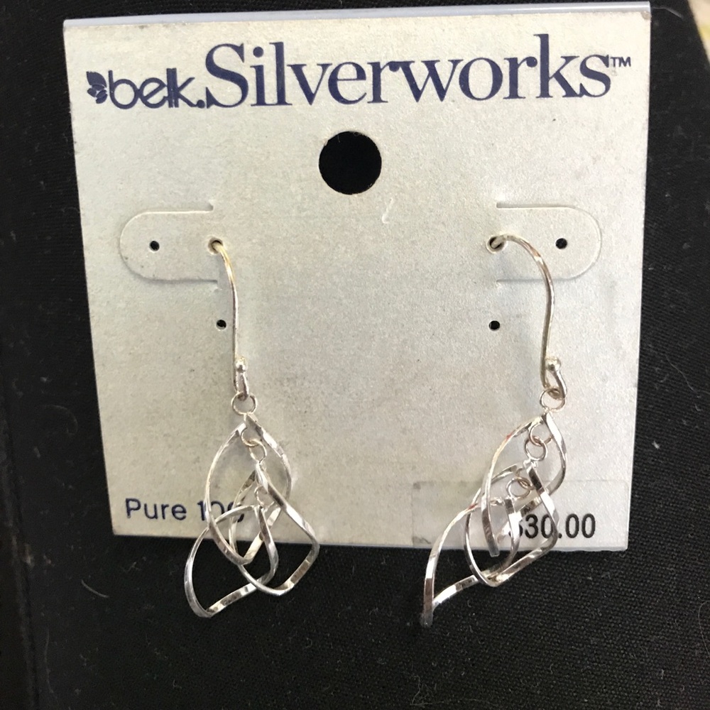 Sterling silver earrings