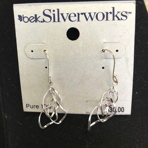 Sterling silver earrings