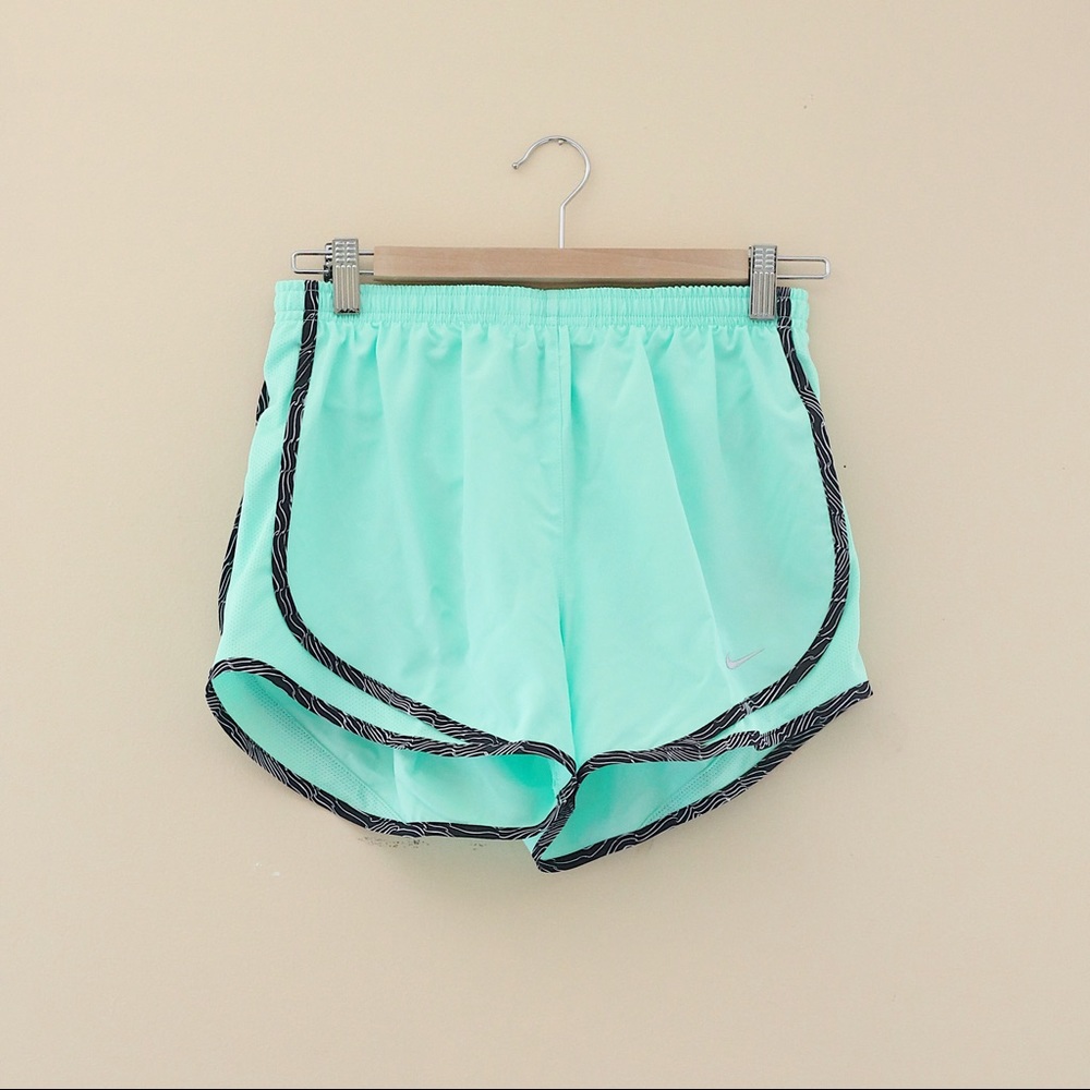 NWOT Nike Running Turquoise Shorts