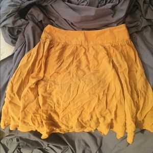 Mustard Yellow Skirt