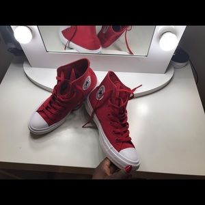 Red converse