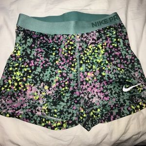Multicolor Nike Women's Pro Core Compression Short