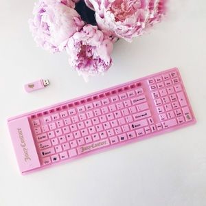 Juicy Couture Pink Flexible Keyboard - Collectors