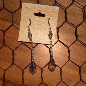 3 for $15 irrodescent dangle earrings
