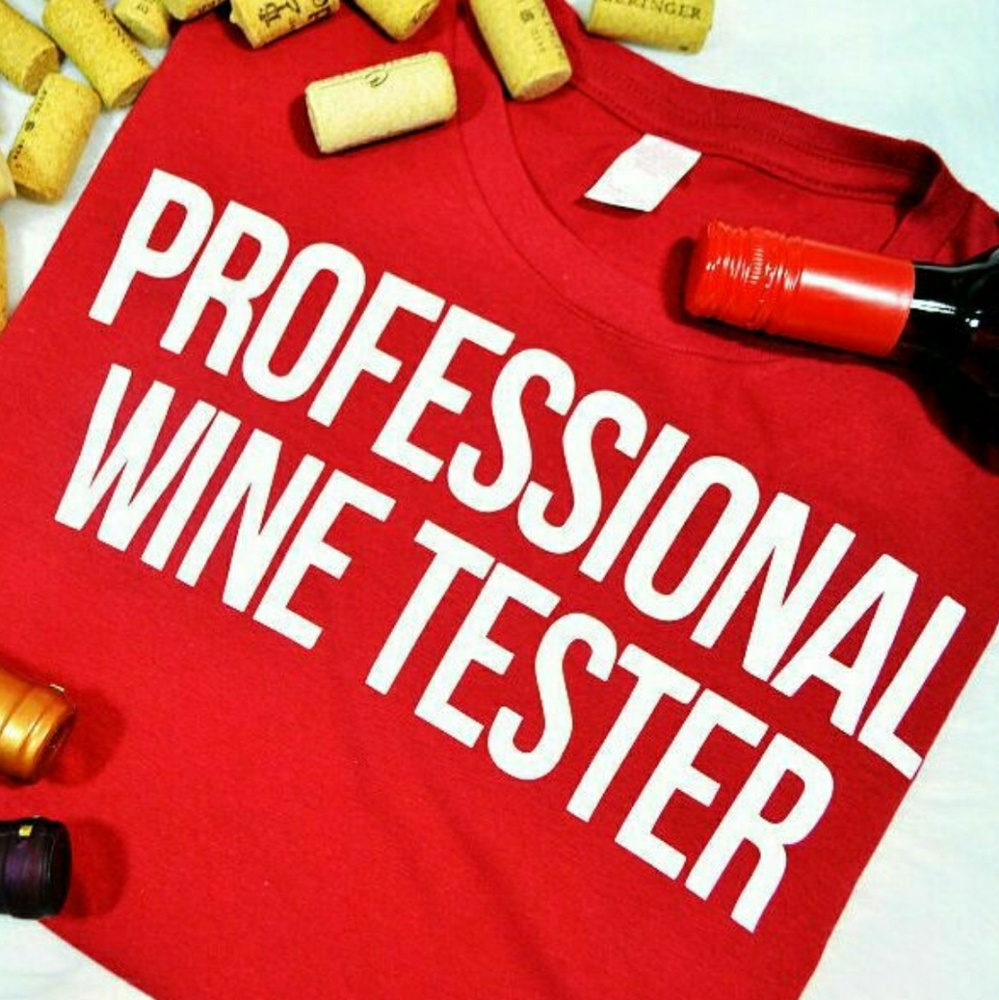 Professional Wine Tester Maroon Funny Shirt