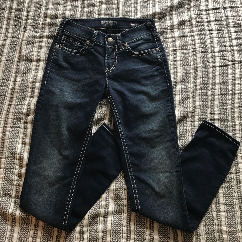 Silver Jeans: Suki Mid Skinny | W28/L31