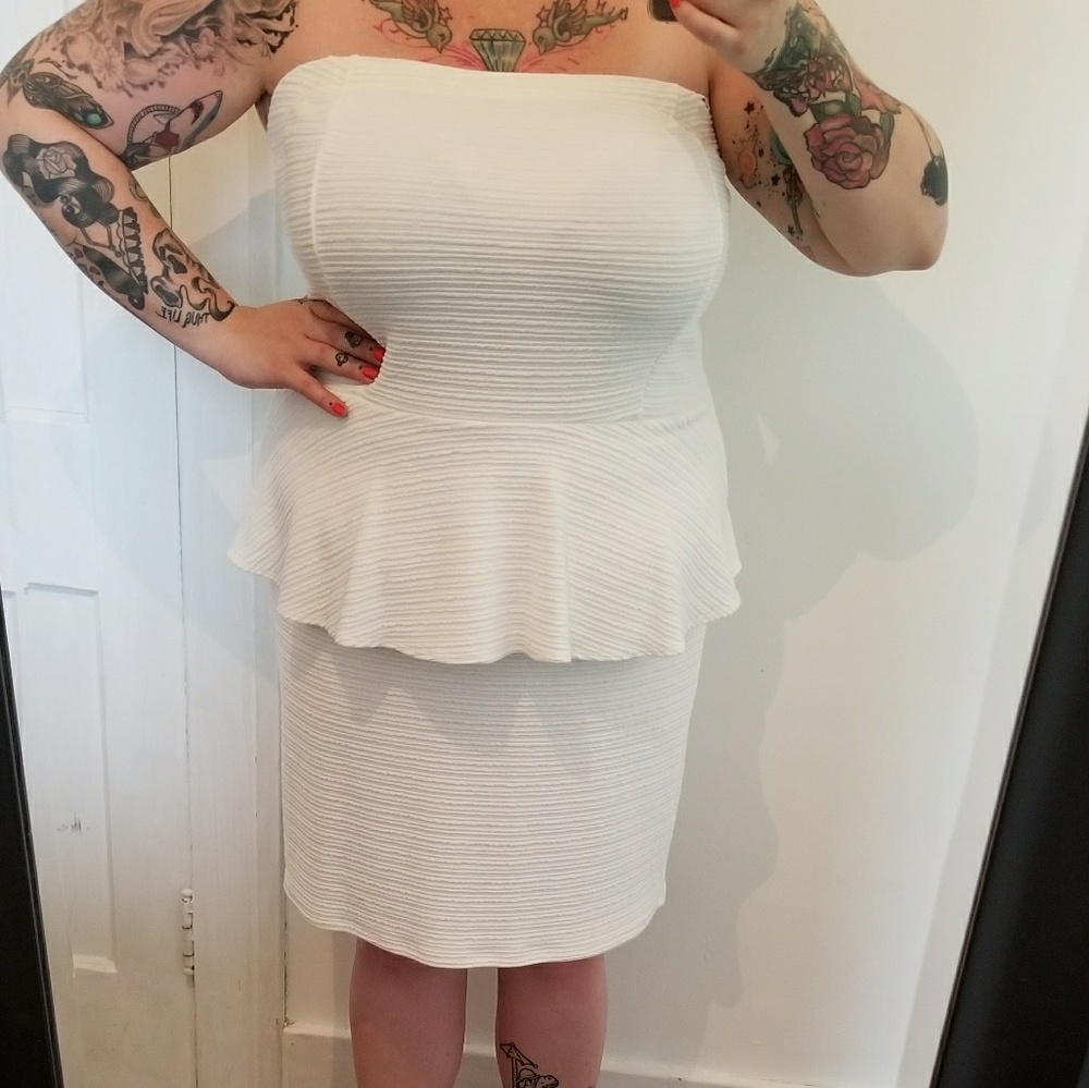 Peplum dress