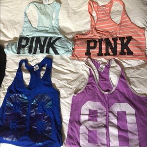 VS PINK tank tops