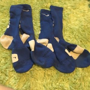 Two pair of elite socks